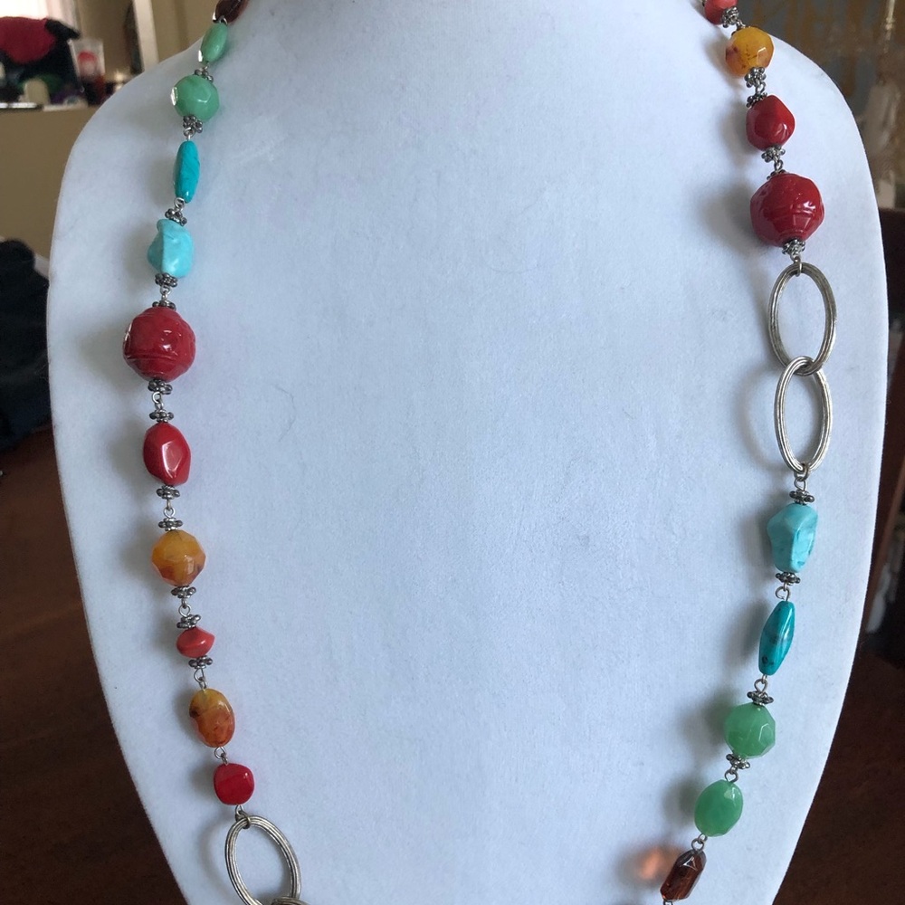 Multicolor Beaded Necklace